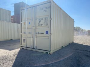 Conteneur maritime 20 pieds High Cube – Plus de hauteur, plus de possibilités