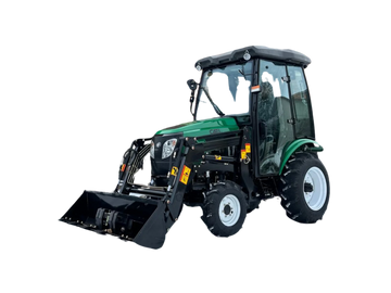 đ Tracteur avec Cabine et Chargeur Frontal â Moteur Perkins