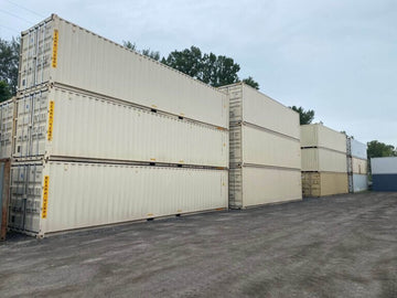 Conteneur maritime 40 pieds High Cube – Le volume XXL pour vos grands projets