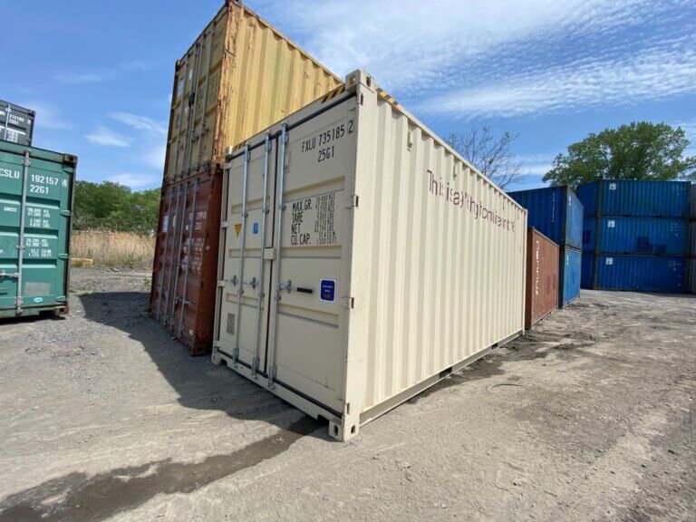 Conteneur maritime 20 pieds High Cube – Plus de hauteur, plus de possibilités