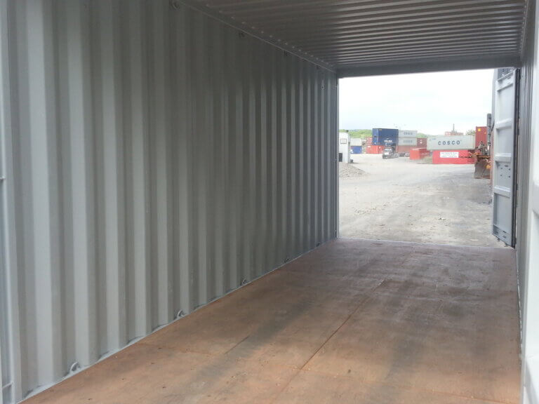 Conteneur maritime 20 pieds Double Door – Accès double, flexibilité maximale