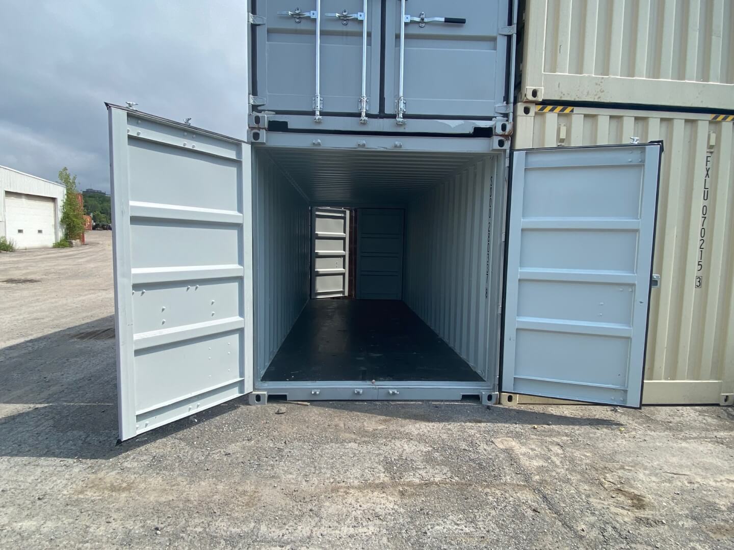 Conteneur maritime 20 pieds Double Door – Accès double, flexibilité maximale