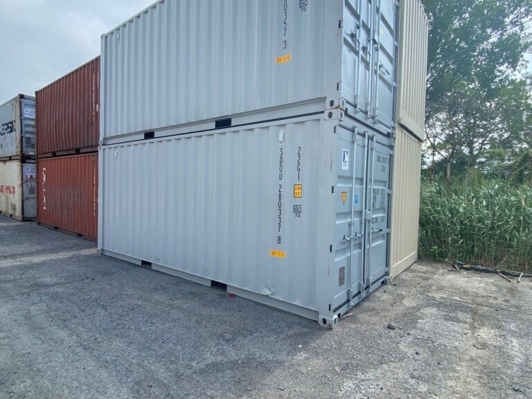 Conteneur maritime 20 pieds Double Door – Accès double, flexibilité maximale