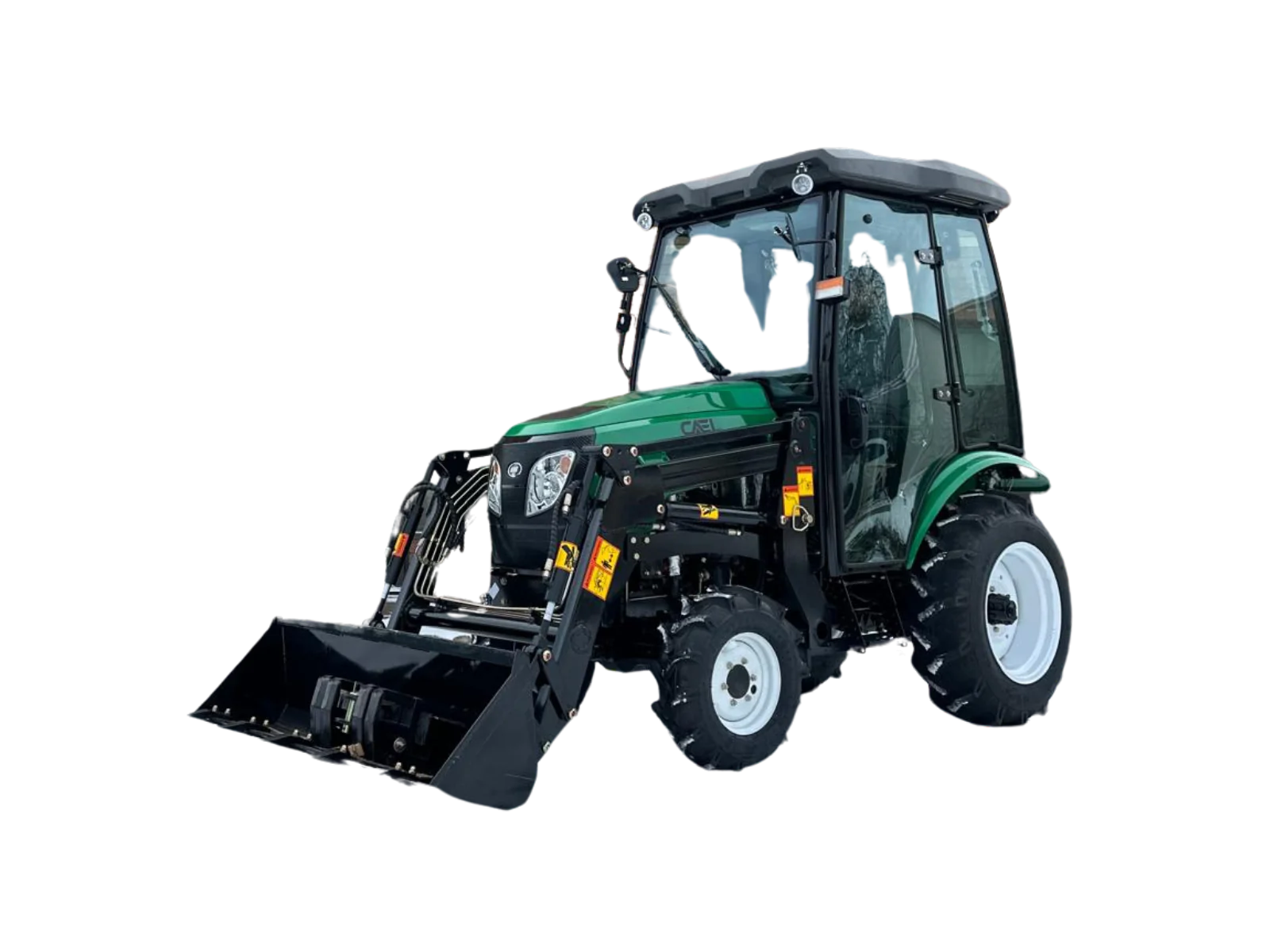 🚜 Tracteur avec Cabine et Chargeur Frontal – Moteur Perkins