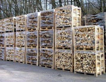 🔥 Palette de Bois de Chauffage - 33/25 cm - 15 Stères - 549€ TTC